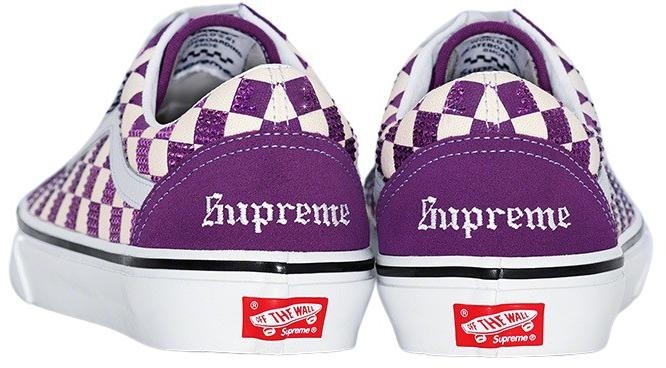 Supreme®/Swarovski® Vans® Old Skool view 3
